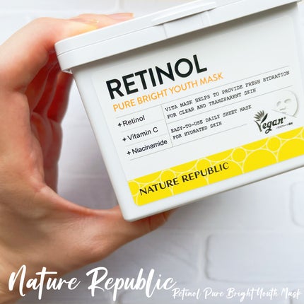 キューブマスク レチノール/ネイチャーリパブリック/シートマスク・パックを使ったクチコミ(3枚目)