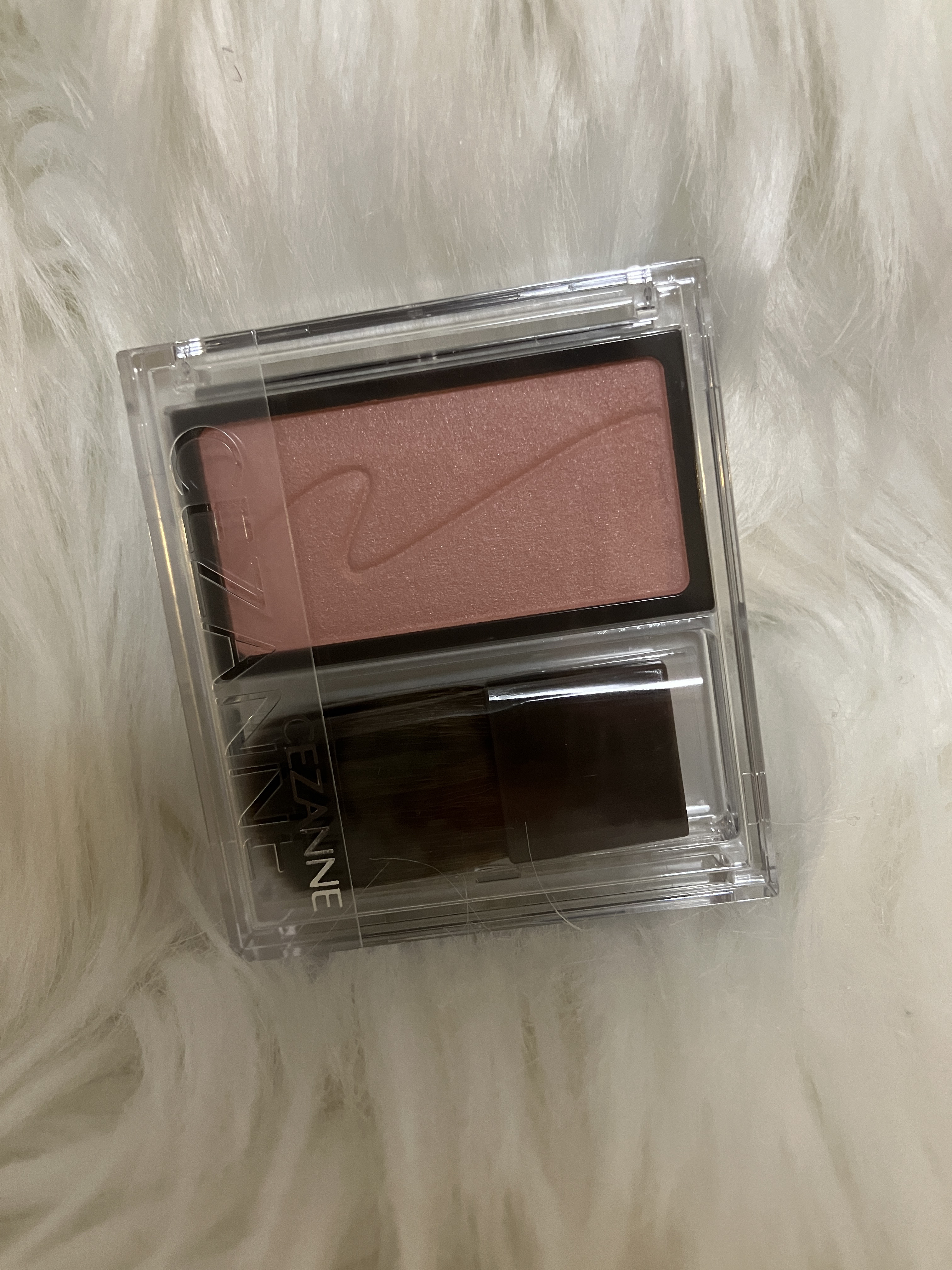 チークブラッシュ/CEZANNE/パウダーチークを使ったクチコミ（1枚目）