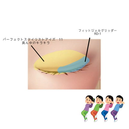 【旧品】パーフェクトスタイリストアイズ/キャンメイク/アイシャドウパレットを使ったクチコミ(3枚目)