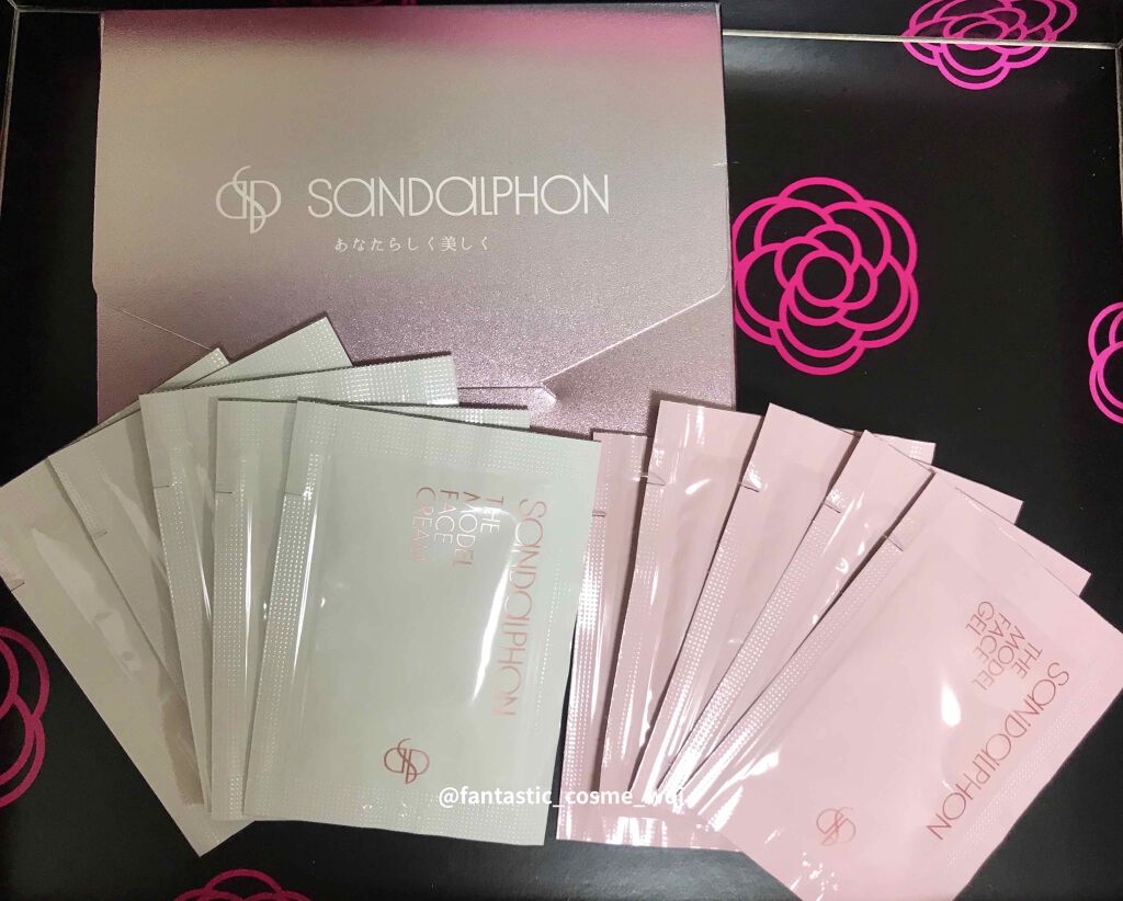 ザ・モデルフェイスジェル/SANDALPHON/フェイスクリームを使ったクチコミ(1枚目)