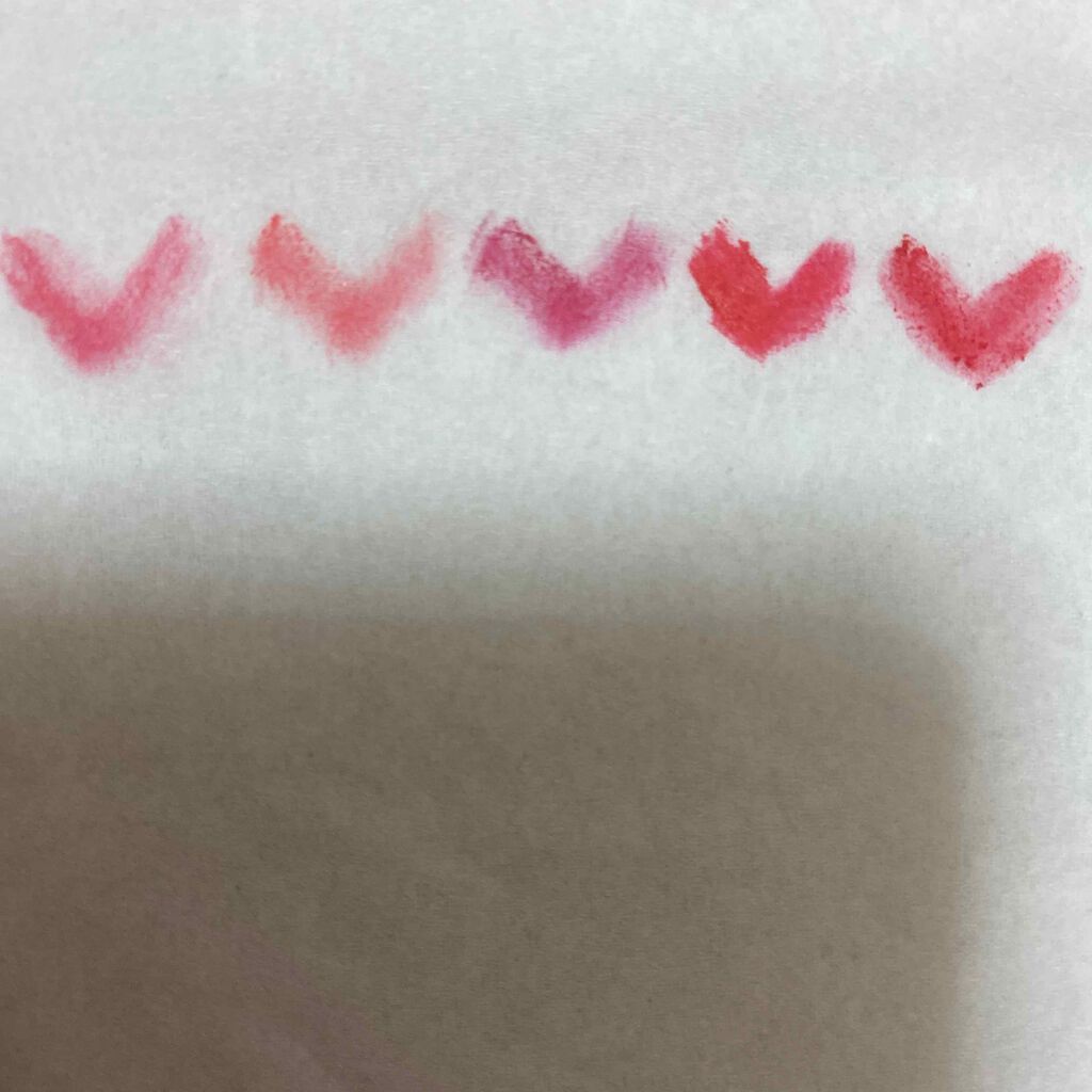 fabulous_blush_hs4r on LIPS 「左から個人的に91馴染むピンク🙆♀️43コーラルオレンジっぽ..」(2枚目)