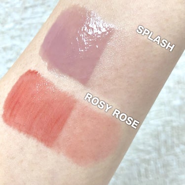 Water Glow Lip Tint 03 ロージーローズ（Rosy Rose）/INGA/口紅を使ったクチコミ（2枚目）