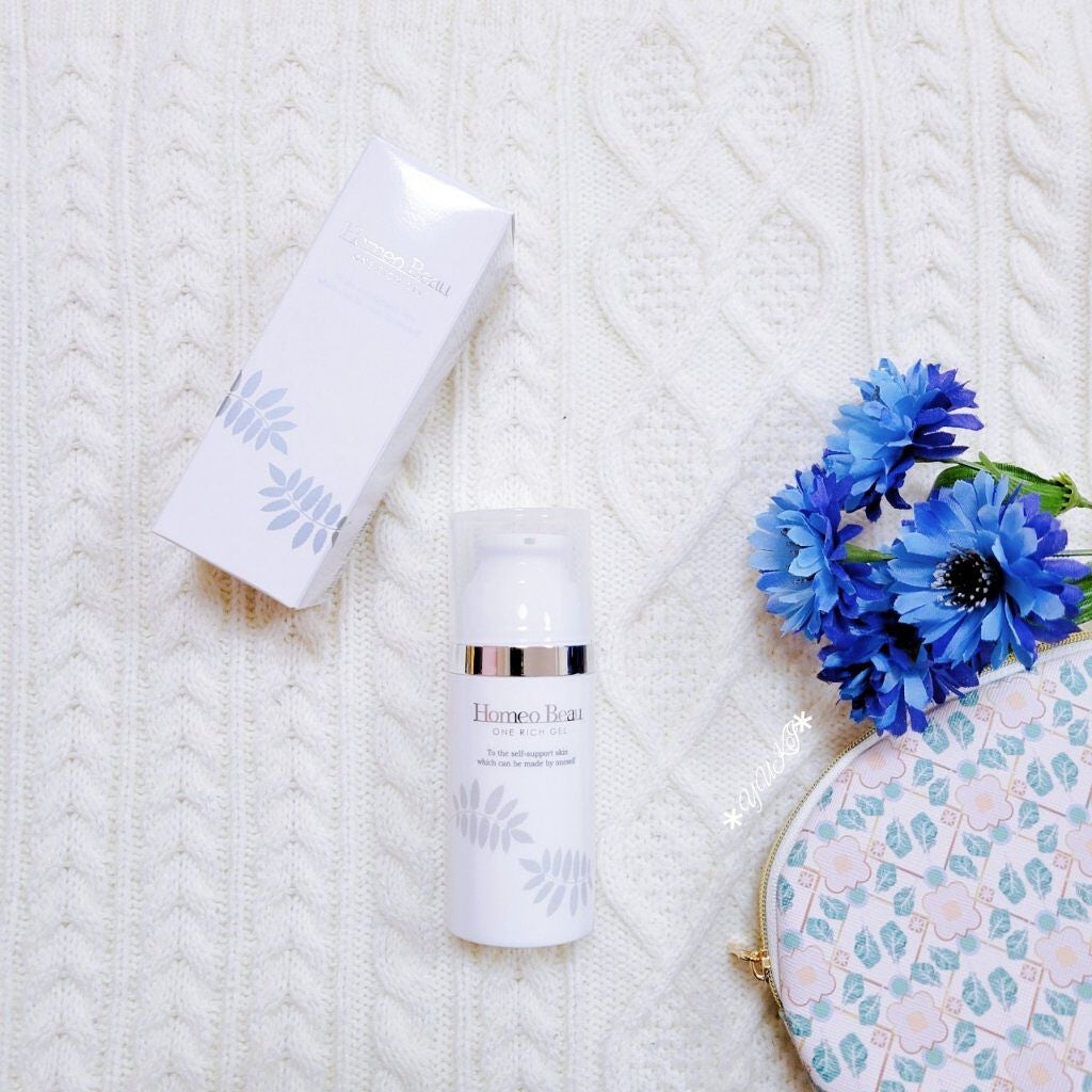 ワンリッチゲル/Homeo Beau/オールインワン化粧品を使ったクチコミ(1枚目)