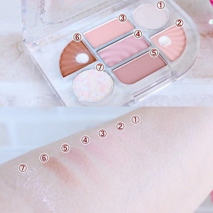 シンプレイン アイパレット/Sim;plain/アイシャドウパレットを使ったクチコミ(3枚目)