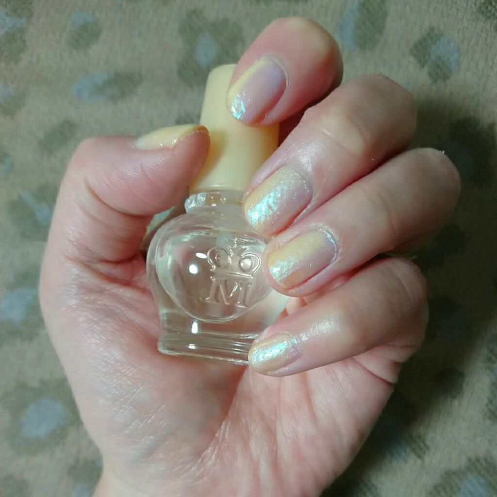 ガラスドロップジェルコート/MAJOLICA MAJORCA/ネイルトップコートを使ったクチコミ（1枚目）