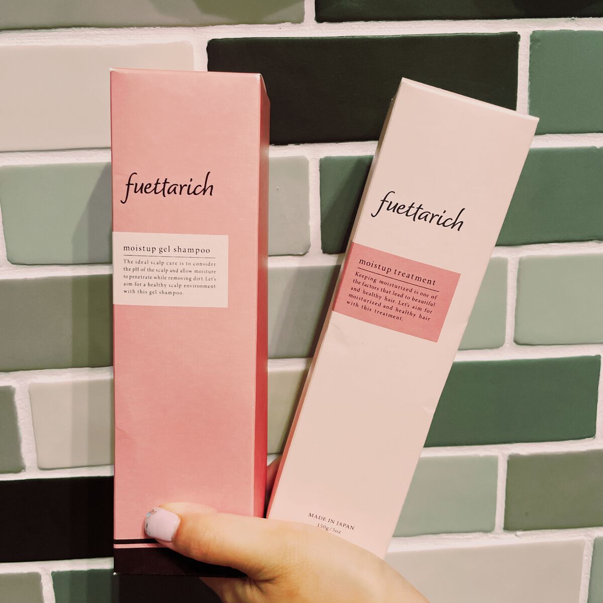 モイストアップ ジェル シャンプー/トリートメント/fuettarich (フエッタリッチ)/サロンシャンプーを使ったクチコミ(1枚目)