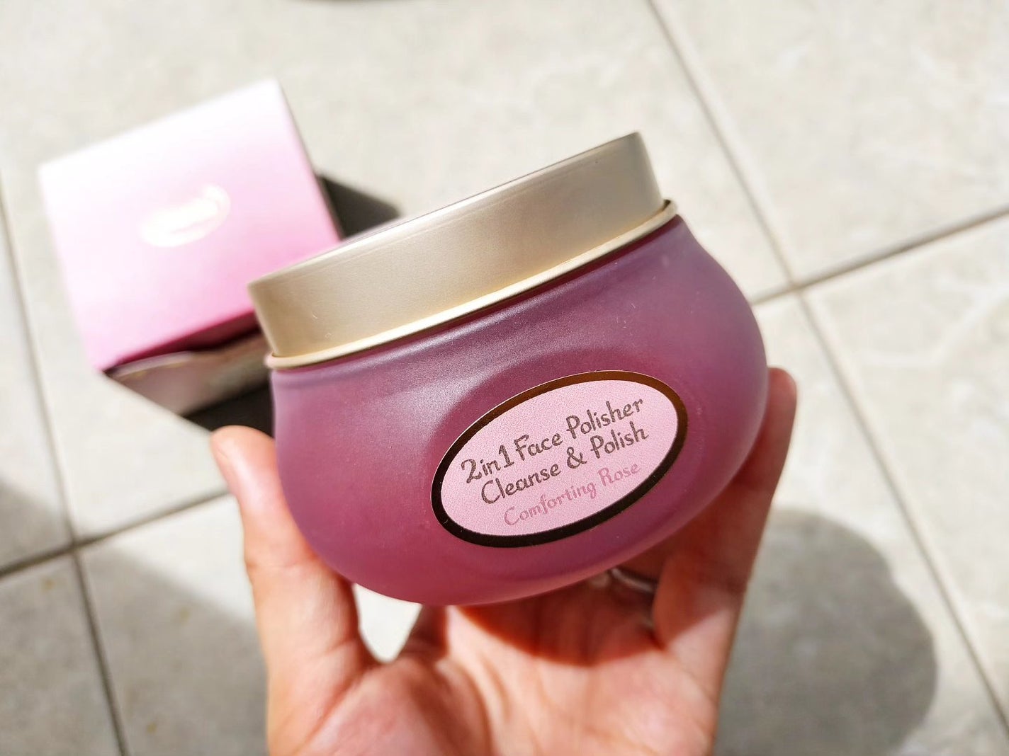 フェイスポリッシャー コンフォーティング・ローズ/SABON/スクラブ・ゴマージュを使ったクチコミ(1枚目)