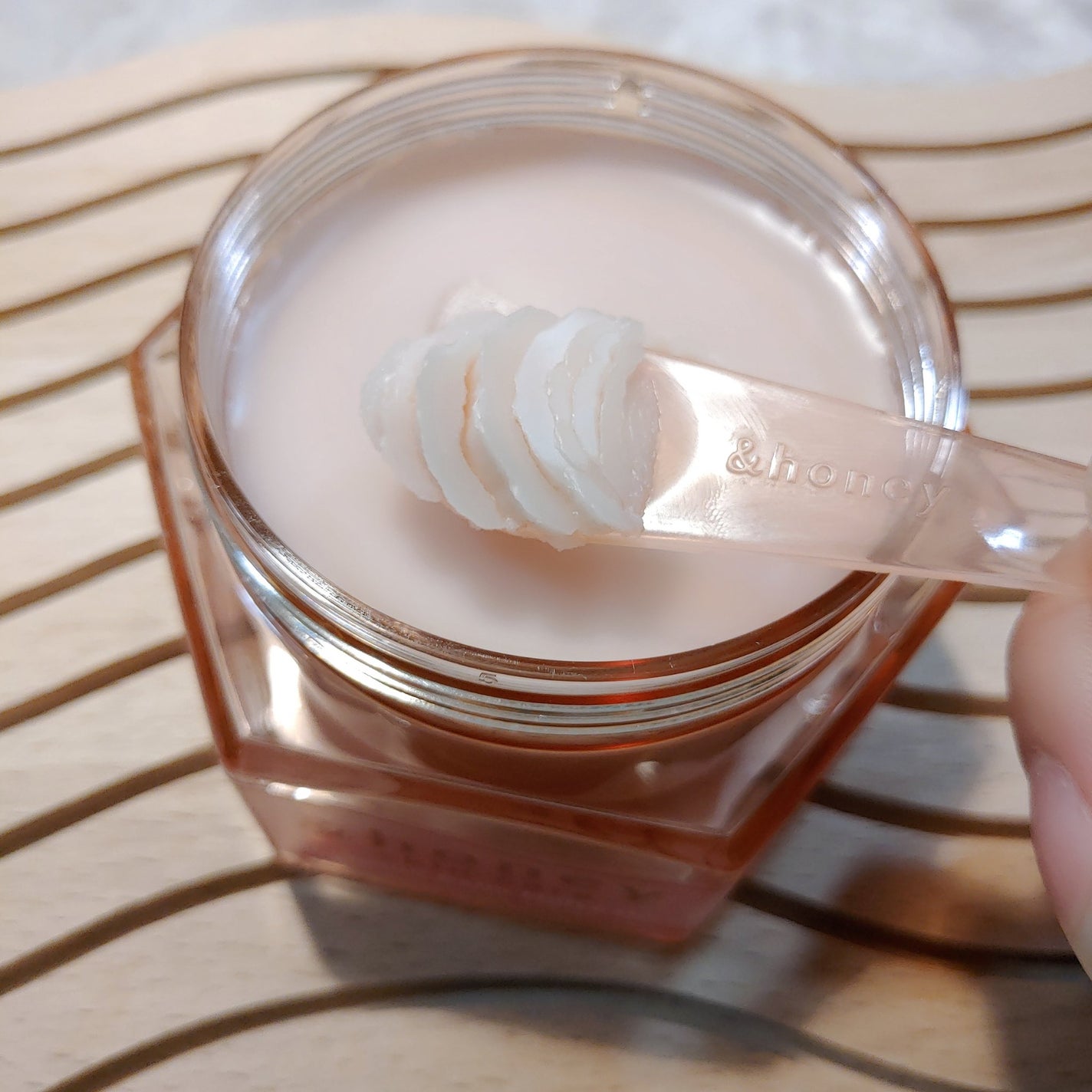 &honey クレンジングバーム メルティ ホット/&honey/クレンジングバームを使ったクチコミ(3枚目)