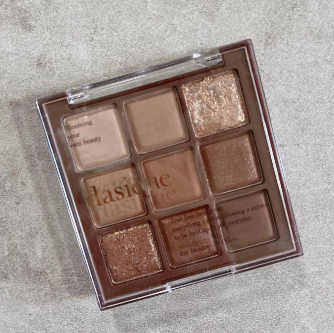 シャドウパレット/dasique/アイシャドウパレットを使ったクチコミ(1枚目)