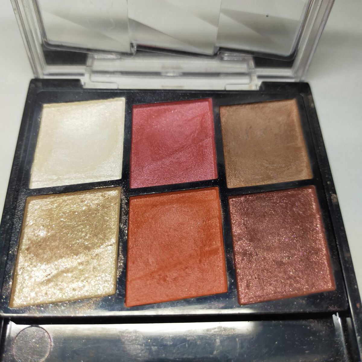 トーンディメンショナルパレット EX-1 レッドブラウン系/KATE/メイクアップキットを使ったクチコミ（2枚目）