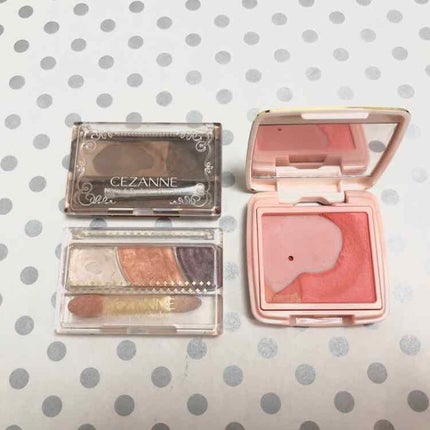 トーンアップアイシャドウ/CEZANNE/アイシャドウパレットを使ったクチコミ(3枚目)