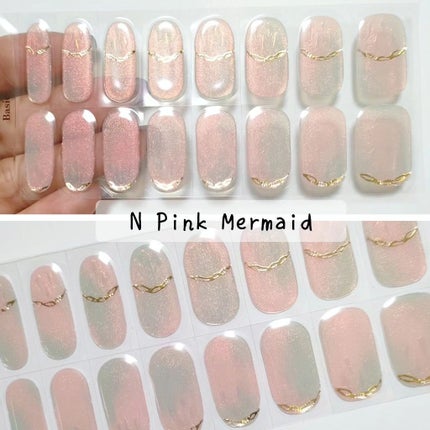 セミキュアジェルネイル(ハンド)/ohora/ネイルシールを使ったクチコミ(2枚目)