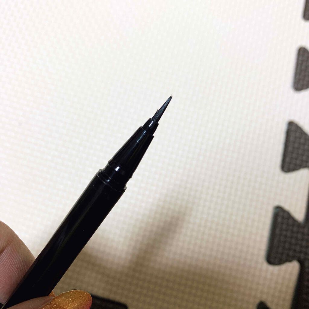 ウォータープルーフ リキッドアイライナー/CAROME./リキッドアイライナーを使ったクチコミ（1枚目）