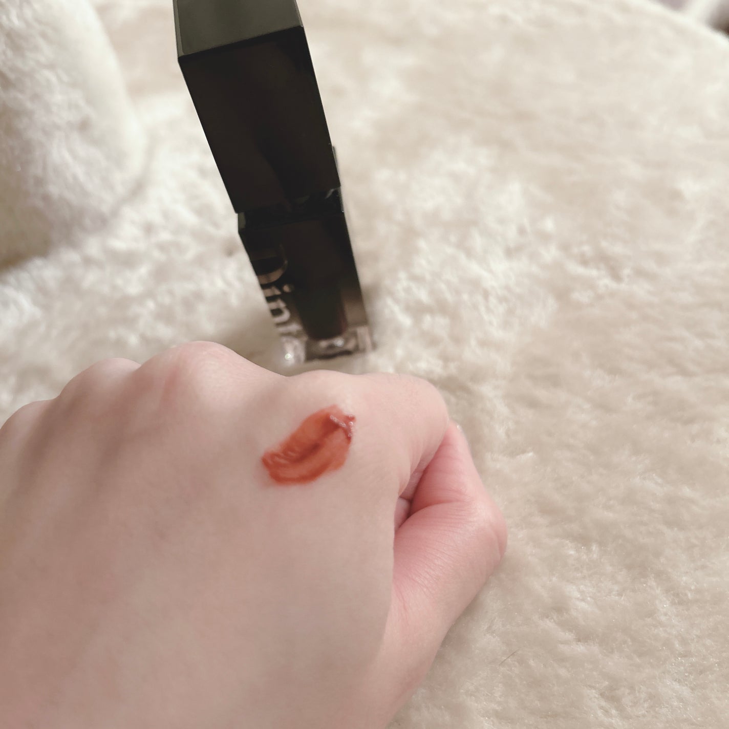 ブラーグロイリップティント/Dinto/リップティントを使ったクチコミ(2枚目)