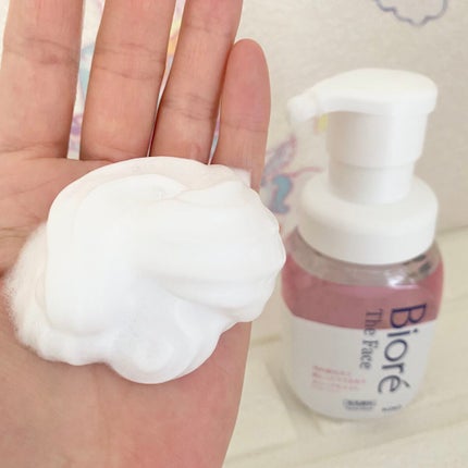 ビオレ ザフェイス 泡洗顔料 ディープモイスト/ビオレ/泡洗顔を使ったクチコミ(6枚目)