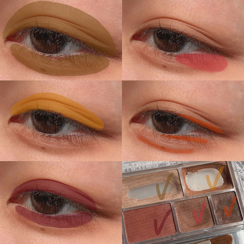 パーフェクトマルチアイズ/キャンメイク/アイシャドウパレットを使ったクチコミ(2枚目)