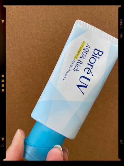 ビオレUV アクアリッチ ライトアップエッセンス/ビオレ/日焼け止めクリームを使ったクチコミ(1枚目)