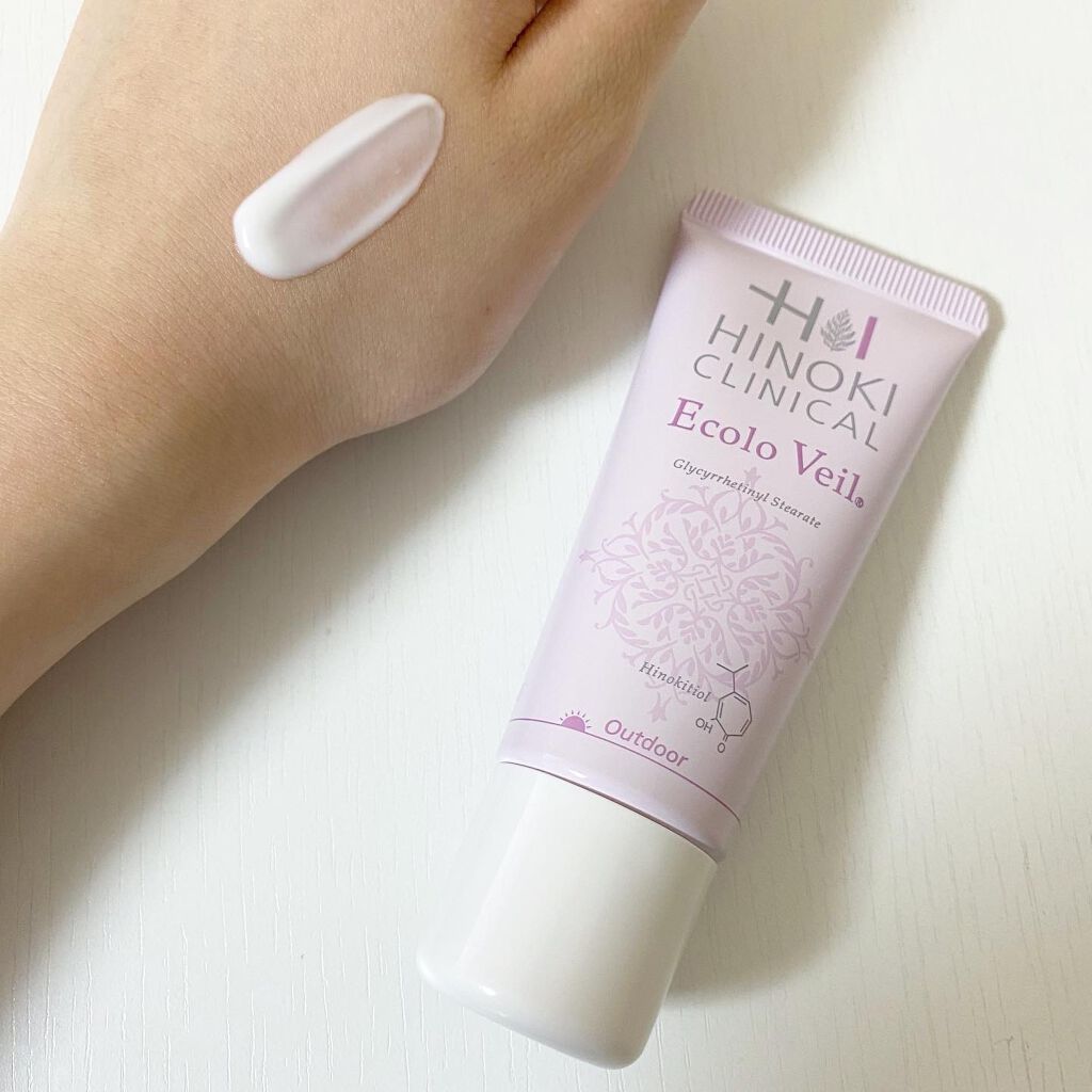 エコロヴェール/ヒノキ肌粧品/日焼け止めクリームを使ったクチコミ(4枚目)