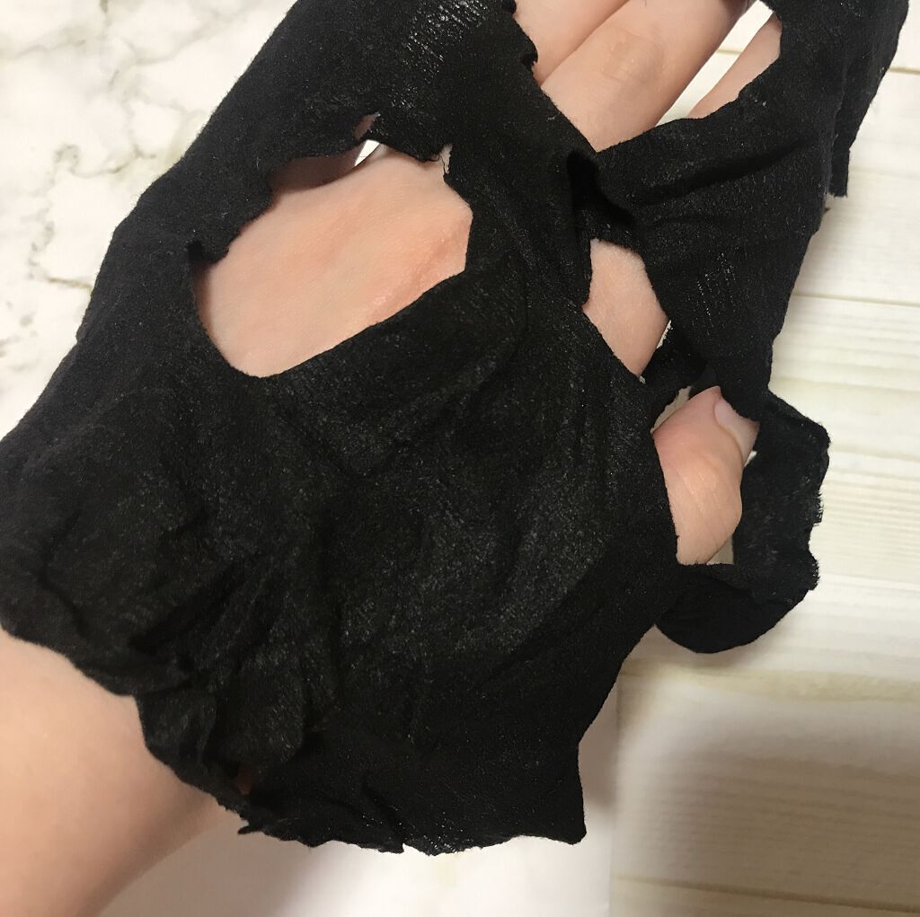 ルルルンユアーズ ビューティーブラックフェイスマスク/ルルルン/シートマスク・パックを使ったクチコミ（2枚目）