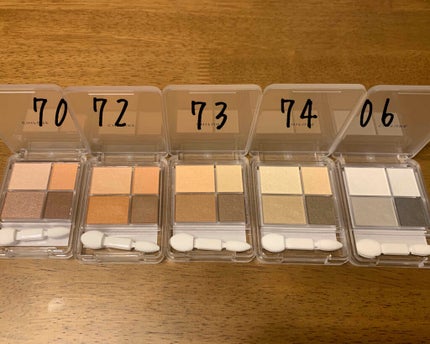 グラデーション アイシャドウ/ちふれ/アイシャドウパレットを使ったクチコミ(4枚目)