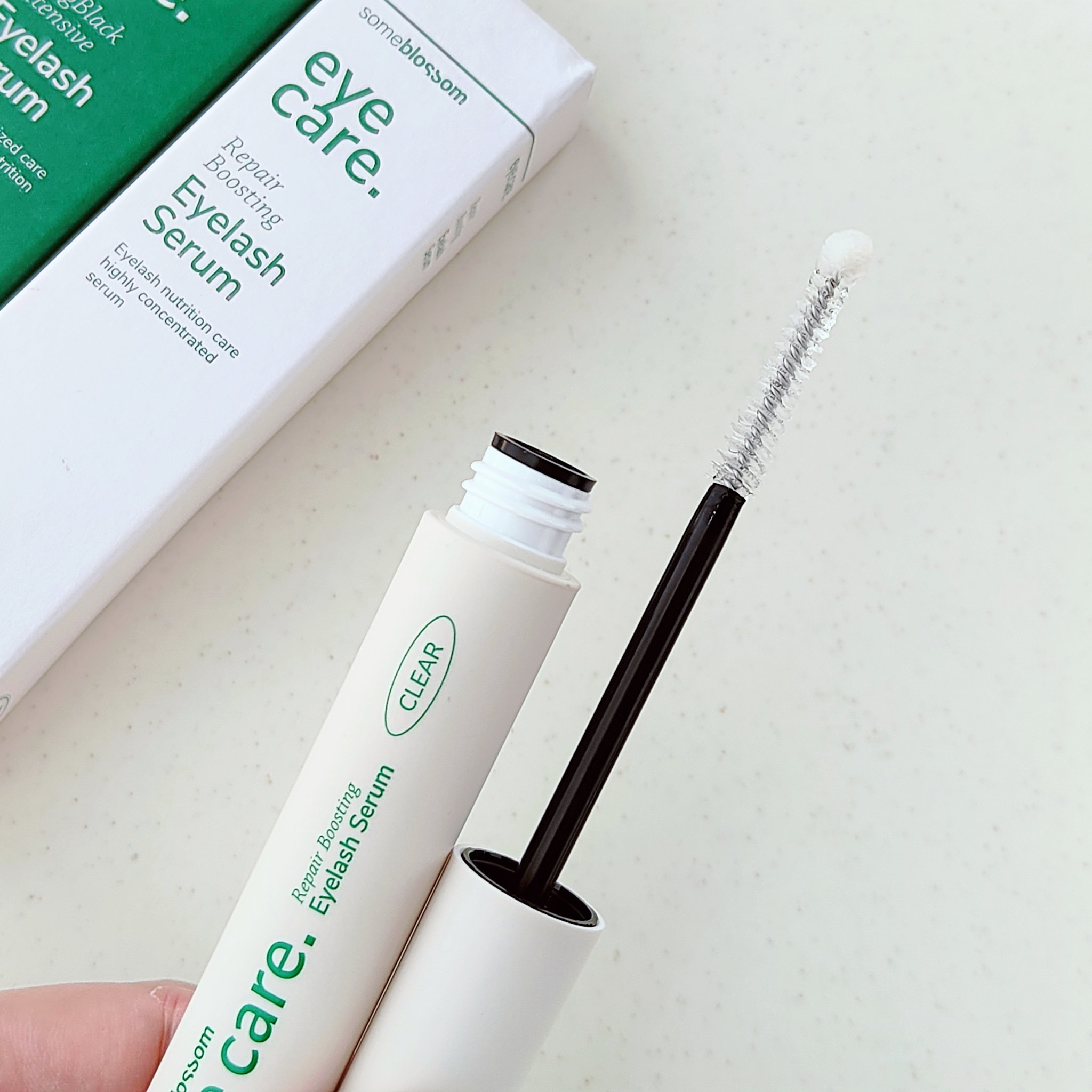 ロングブラックインセイティブアイラッシュセラム/someblossom/まつげ美容液を使ったクチコミ（3枚目）