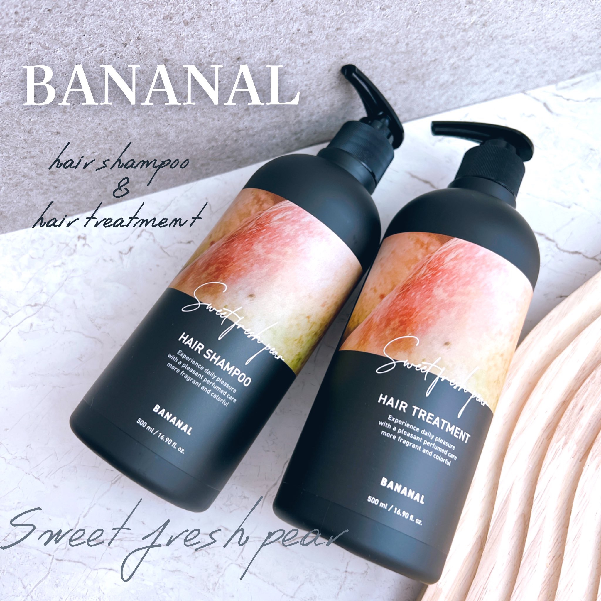 パフュームドヘアシャンプー Sweet Fresh Pear/BANANAL/市販シャンプーを使ったクチコミ（1枚目）