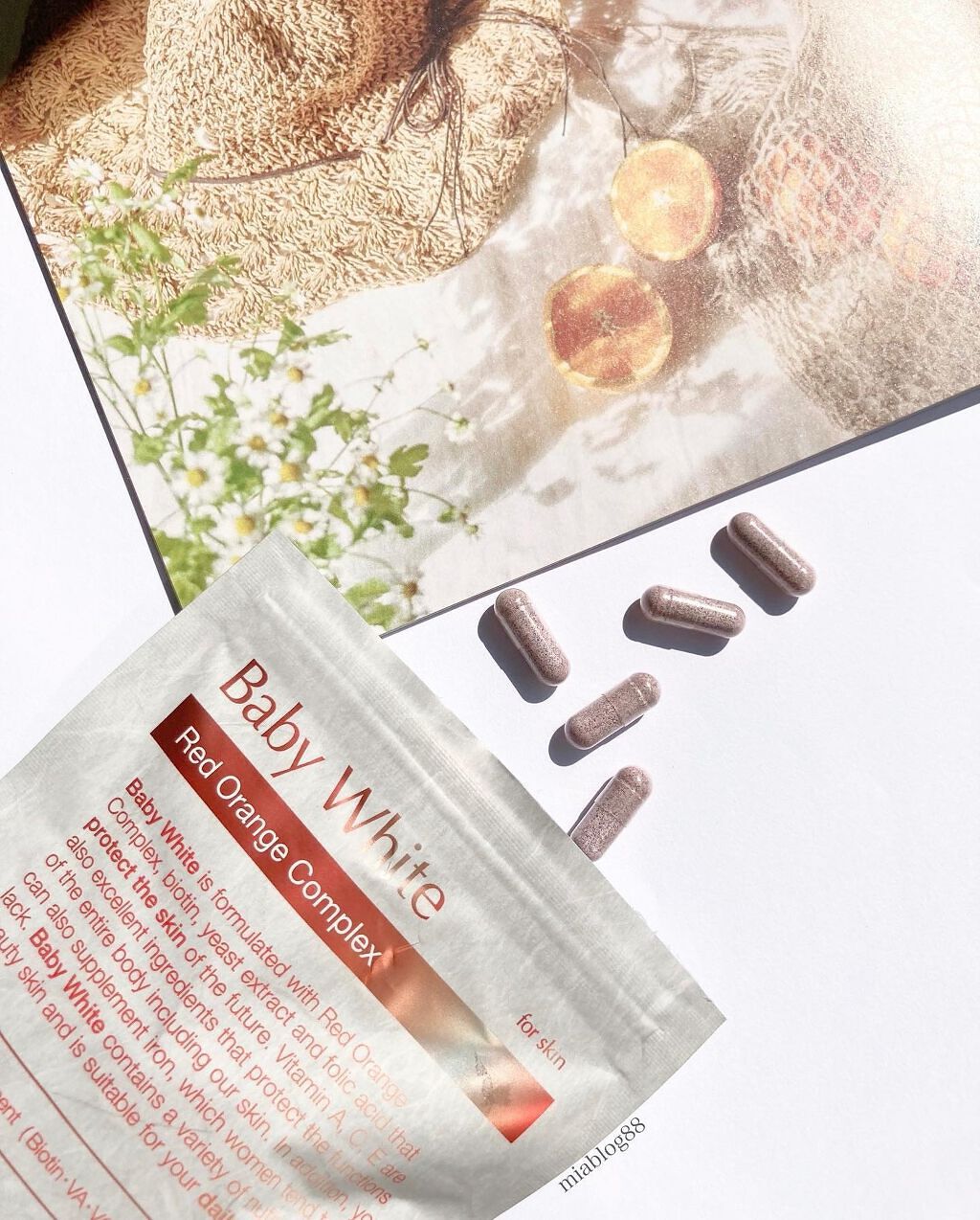 Baby White 60粒/renaTerra/美容サプリメントを使ったクチコミ(1枚目)