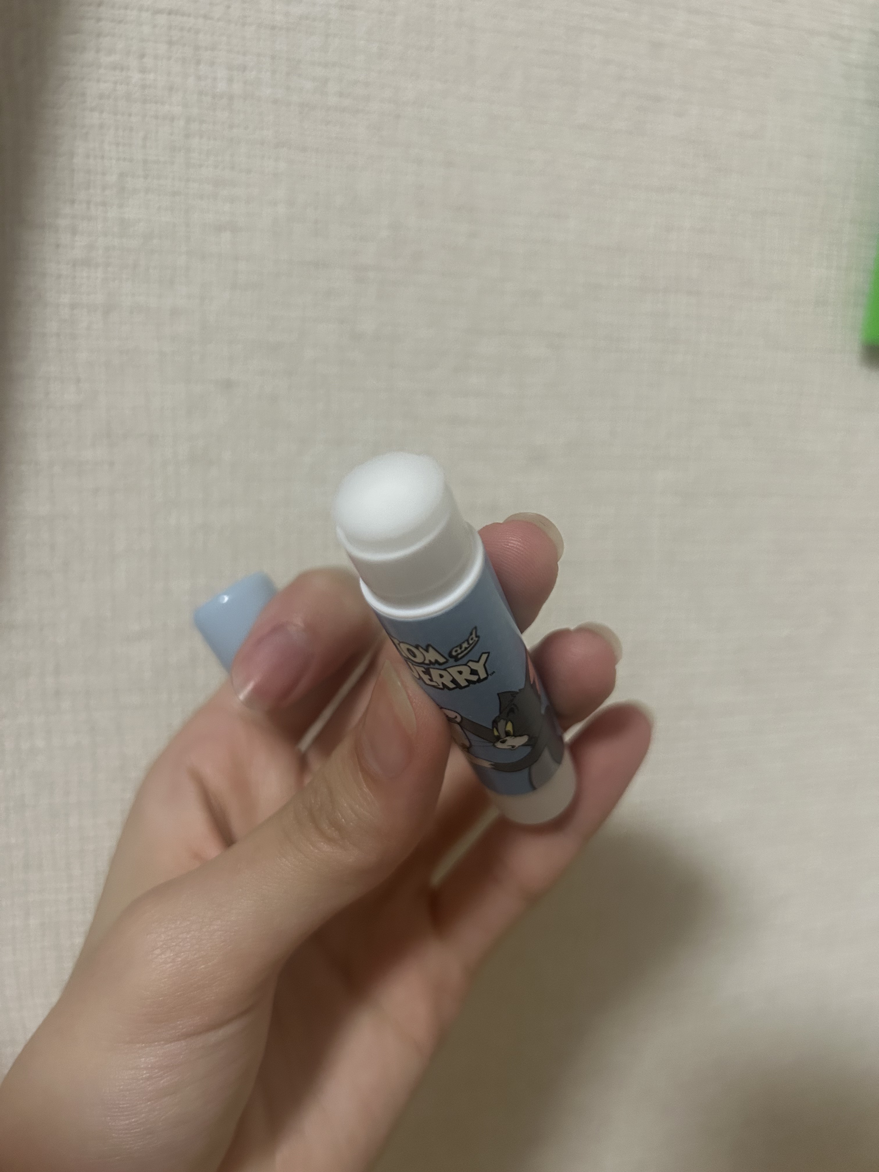 トムとジェリー ＜リップクリーム＞ ホワイトムスクの香り/SHOBIDO/リップクリームを使ったクチコミ（3枚目）