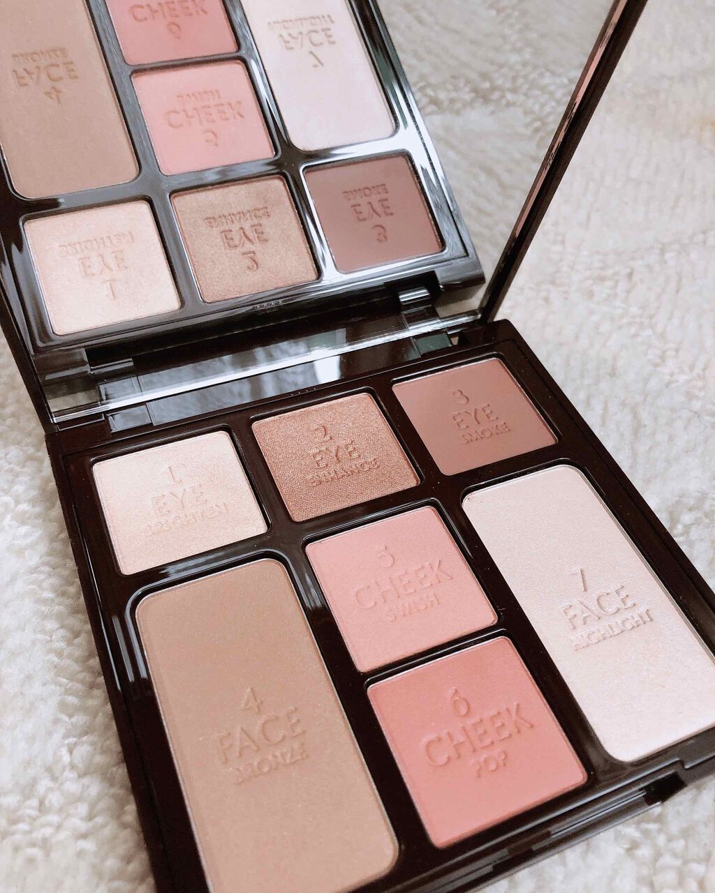 リミテッドエディションインスタントルック IN ア パレット/Charlotte Tilbury/パウダーチークを使ったクチコミ(2枚目)
