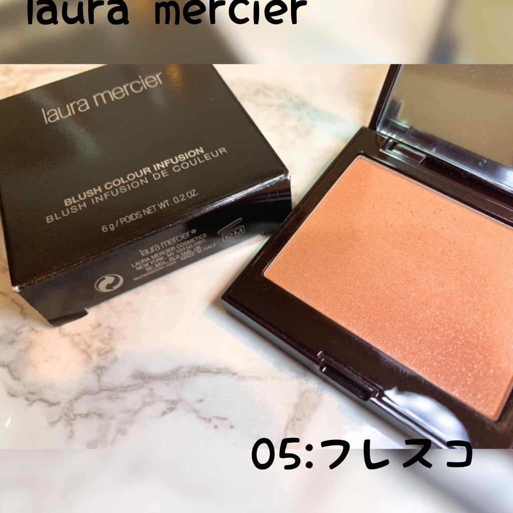 ブラッシュ カラー インフュージョン/ローラ メルシエ/パウダーチークを使ったクチコミ(1枚目)