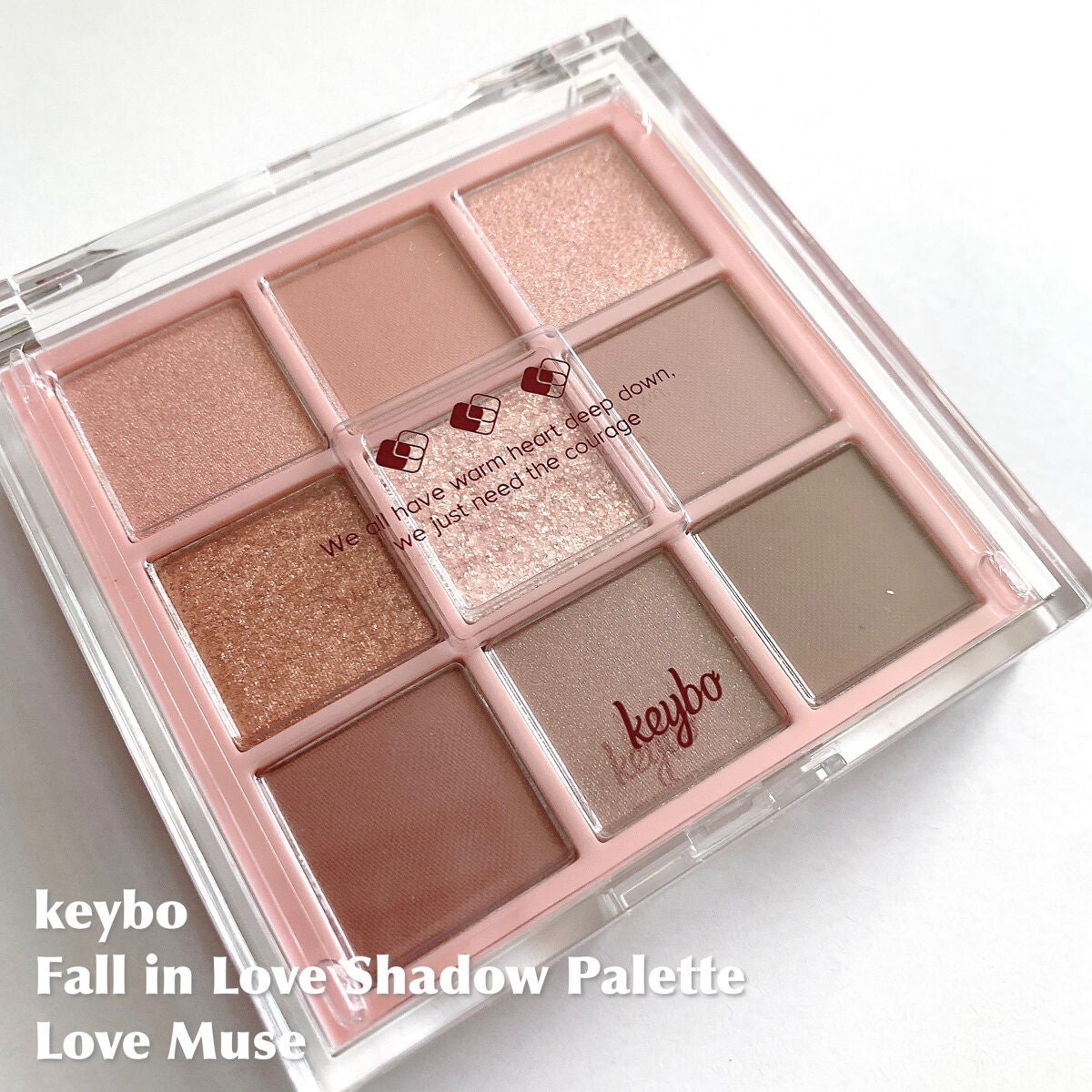 KEYBO FALL IN LOVE SHADOW PALETTE/keybo/アイシャドウパレットを使ったクチコミ(2枚目)