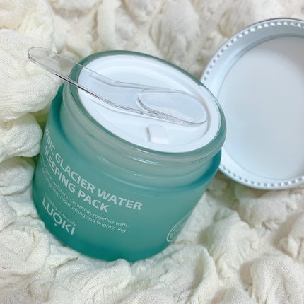 ノルディック氷河水スリーピングパック/LUOKI/フェイスクリームを使ったクチコミ(3枚目)
