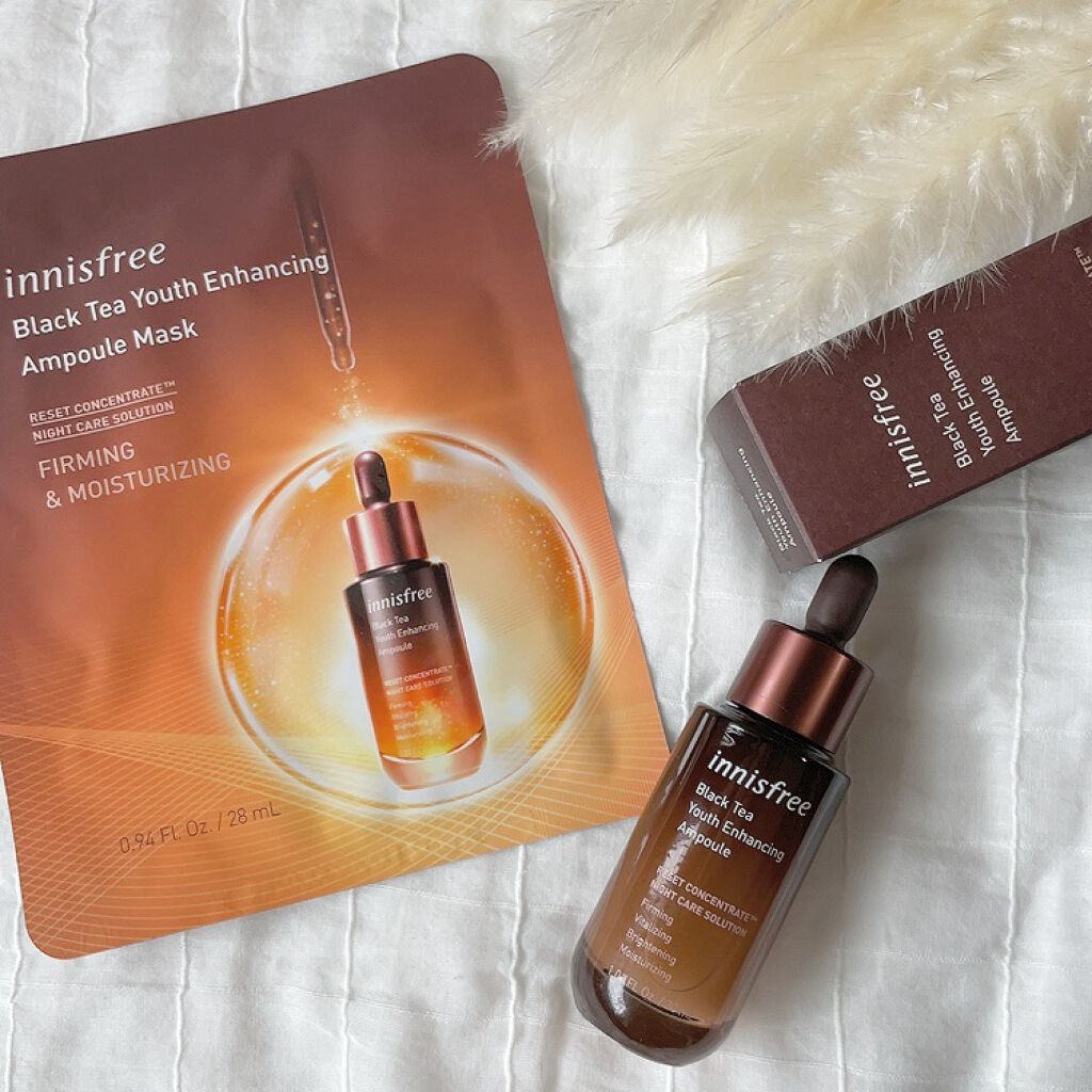 ブラックティー ユース マスクシート/innisfree/シートマスク・パックを使ったクチコミ(1枚目)