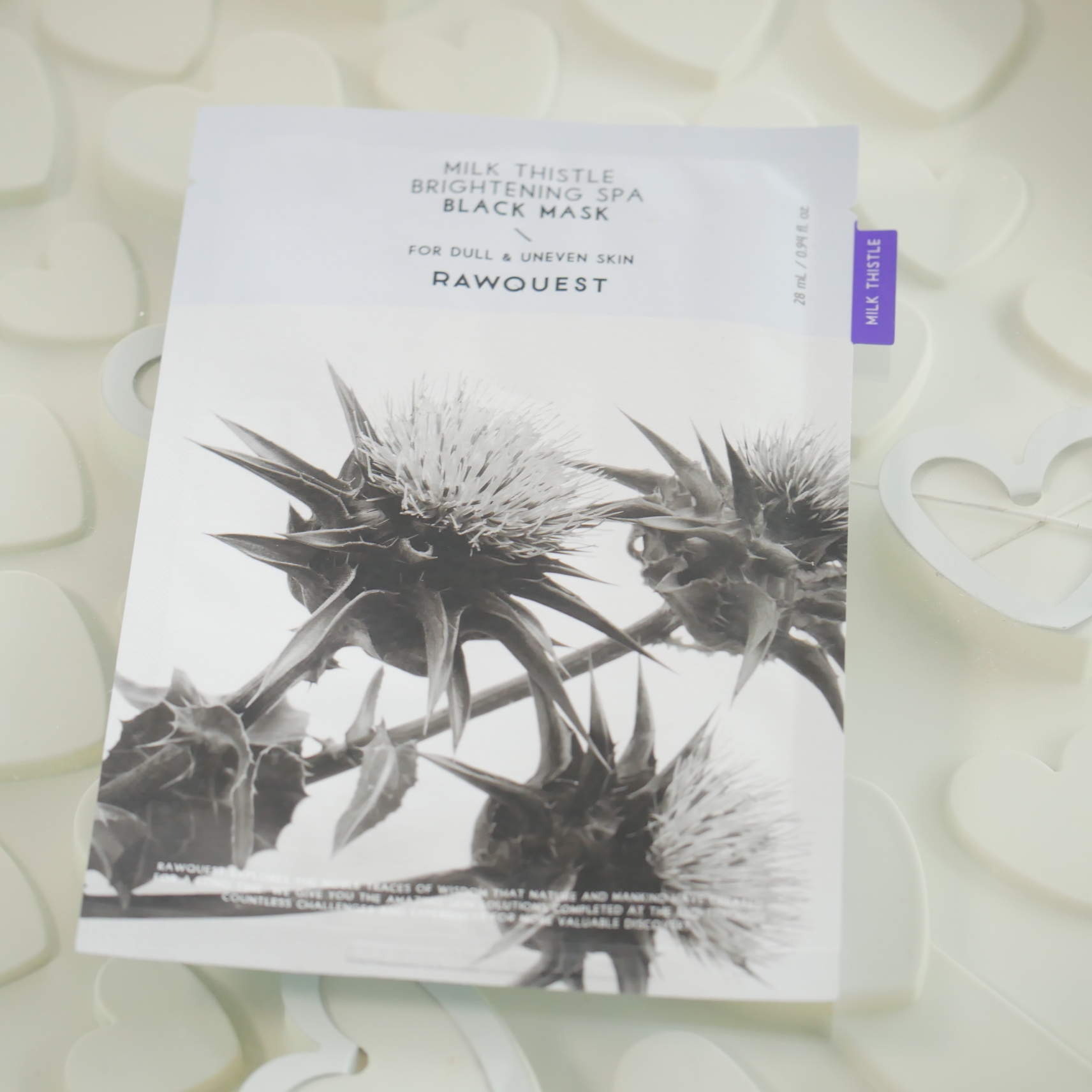 ミルクシスルブライトニングスパブラックマスク/RAWQUEST/シートマスク・パックを使ったクチコミ（1枚目）