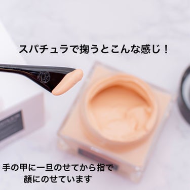 アンリミテッド ケア セラムイン クリーム ファンデーション/shu uemura/クリーム・エマルジョンファンデーションを使ったクチコミ（3枚目）