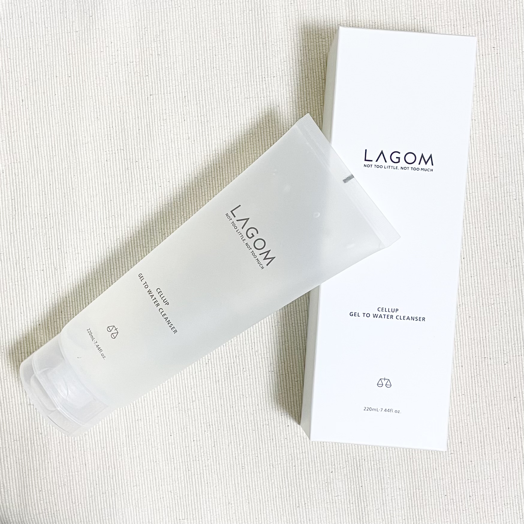 ラゴム ジェルトゥウォーター クレンザー(朝用洗顔)/LAGOM /その他洗顔料を使ったクチコミ（1枚目）