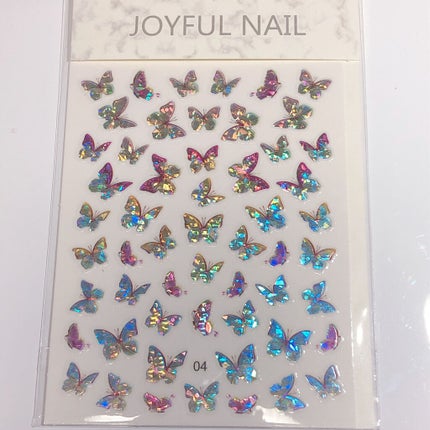 usa-usa on LIPS 「煌めきが美しい蝶のネイルシール🦋✨GracefulsmileH..」(5枚目)