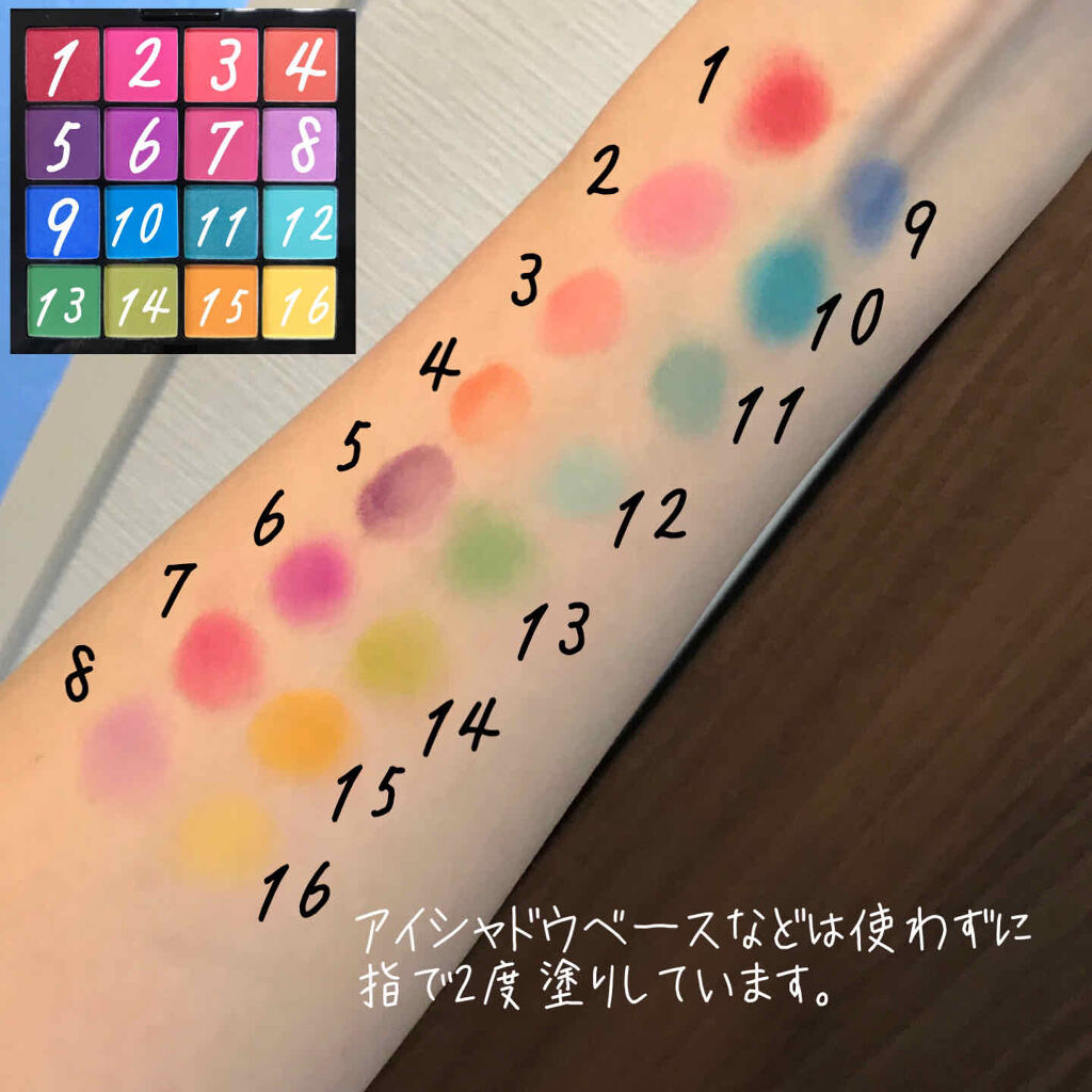 UT シャドウ パレット/NYX Professional Makeup/アイシャドウパレットを使ったクチコミ（3枚目）
