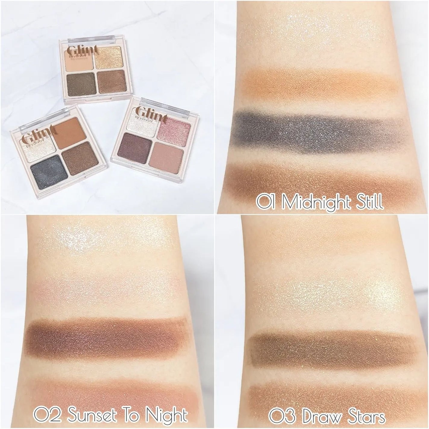 アイパレット インザスターズ/Glint/アイシャドウパレットを使ったクチコミ(3枚目)