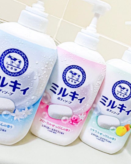 ミルキィボディソープ やさしいせっけんの香り/ミルキィ/ボディソープを使ったクチコミ(7枚目)