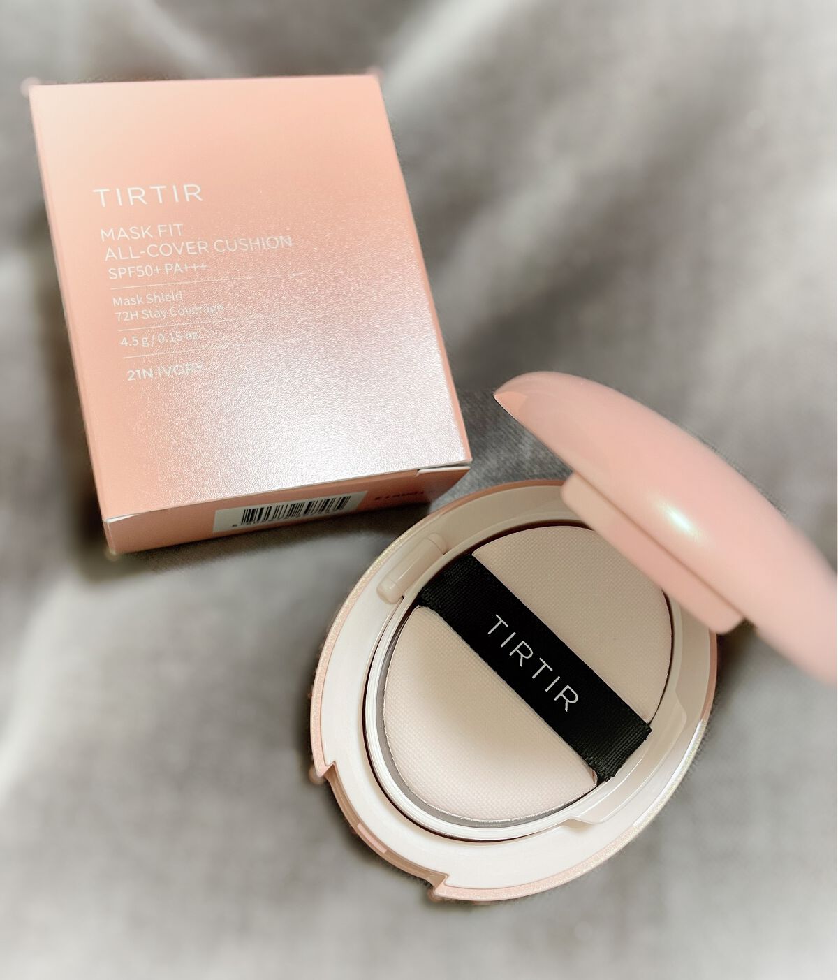 マスクフィットオールカバークッション/TIRTIR(ティルティル)/クッションファンデーションを使ったクチコミ(1枚目)