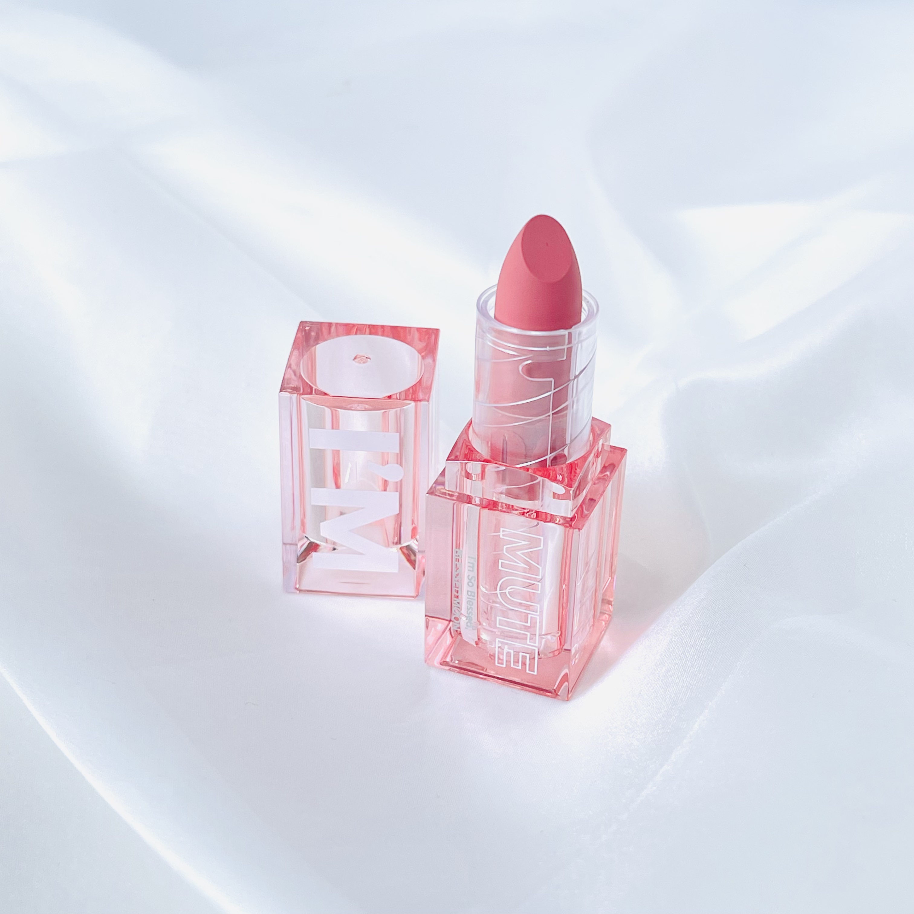 アイムミュートリップスティック 02 アウト/BLESSED MOON/口紅を使ったクチコミ（1枚目）