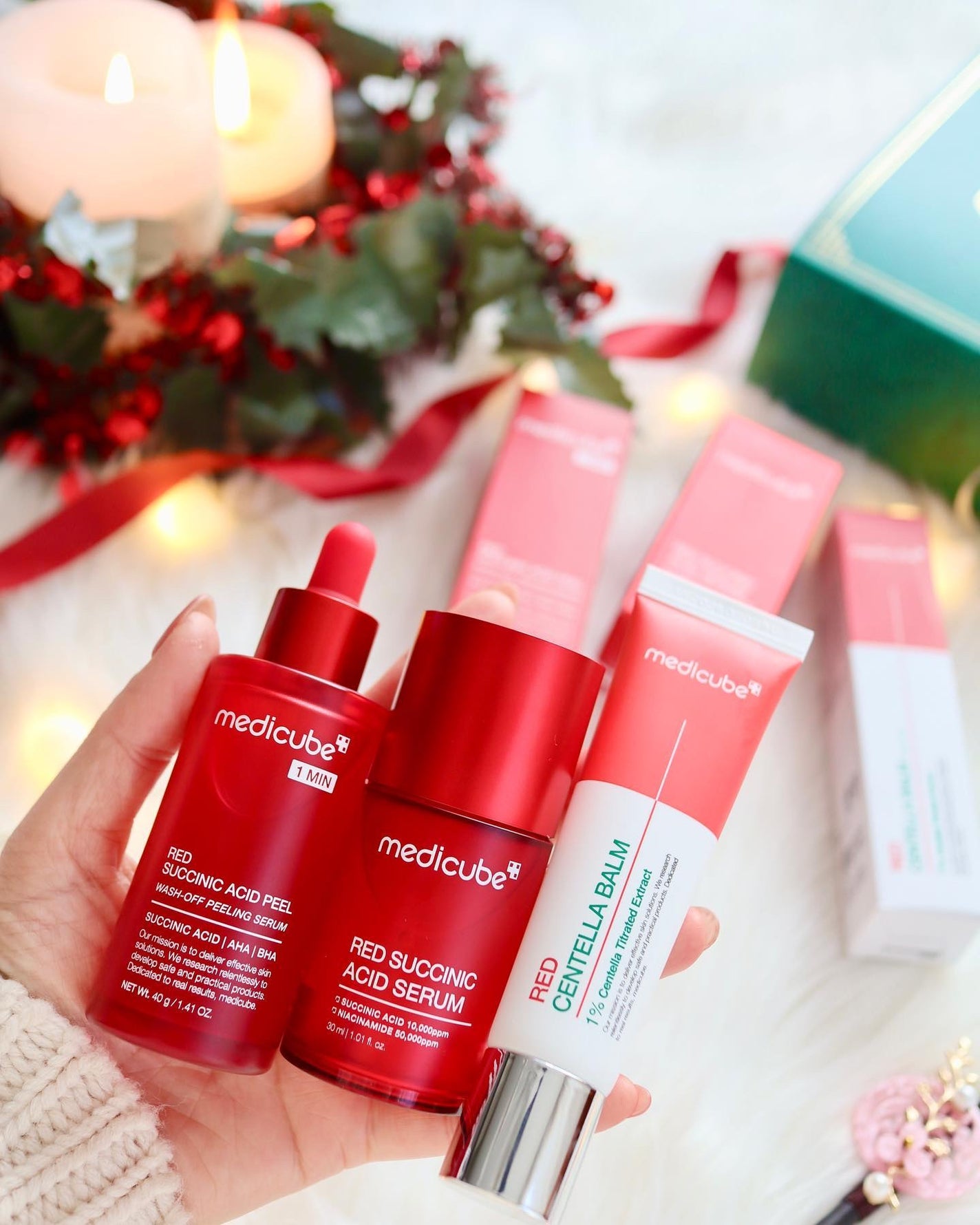 レッドシカバーム/MEDICUBE/フェイスクリームを使ったクチコミ(5枚目)