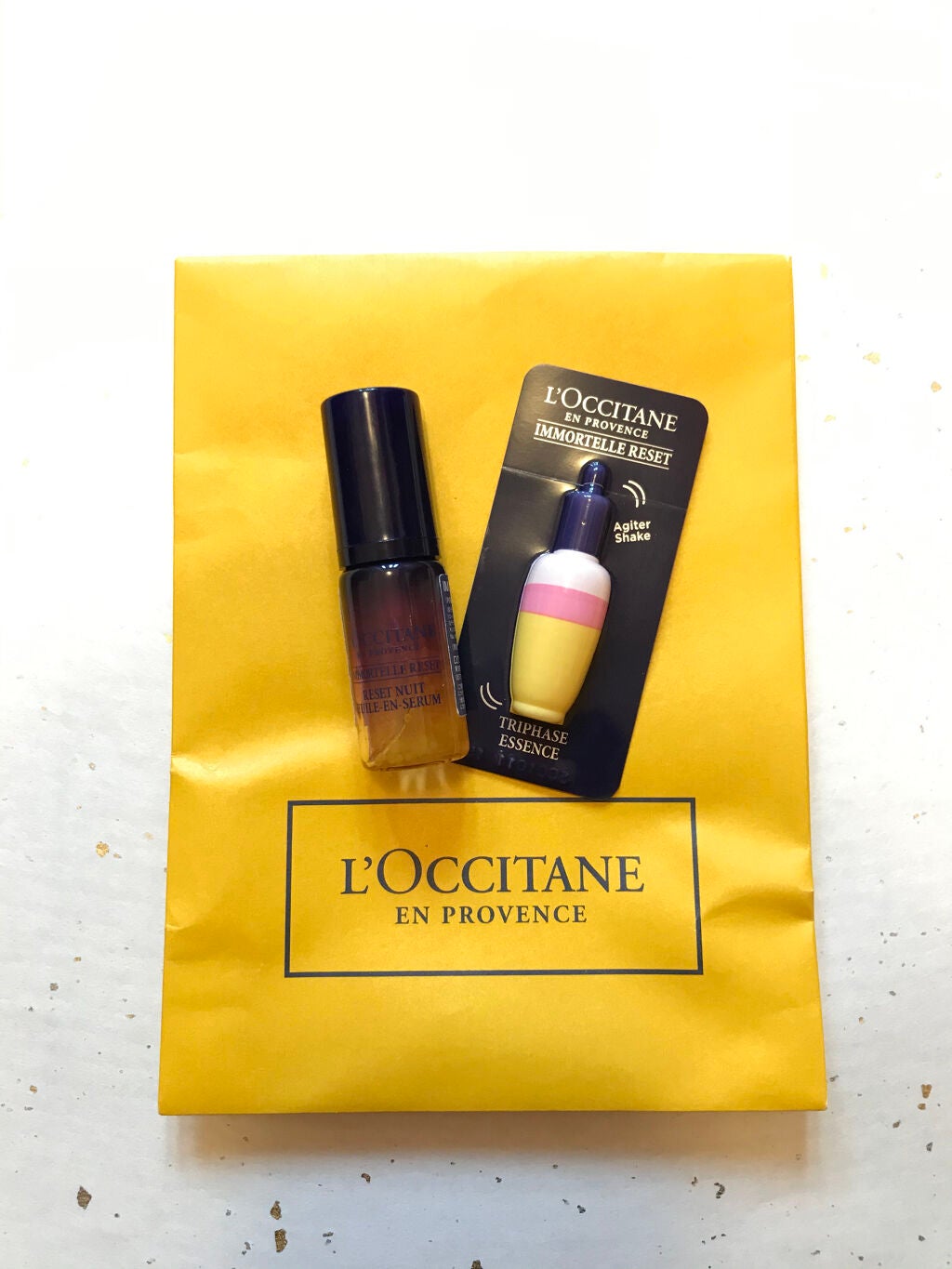 イモーテル オーバーナイトリセットセラム/L'OCCITANE/美容液を使ったクチコミ(1枚目)