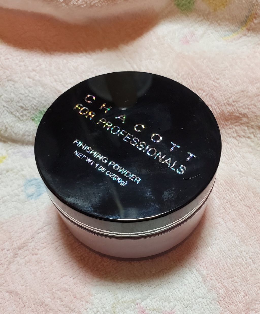 フィニッシングパウダー パールラメ入り/チャコット・コスメティクス/ルースパウダーを使ったクチコミ（1枚目）