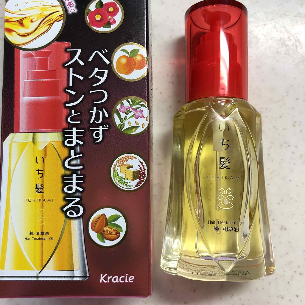 純・和草油/いち髪/ヘアオイルを使ったクチコミ(1枚目)