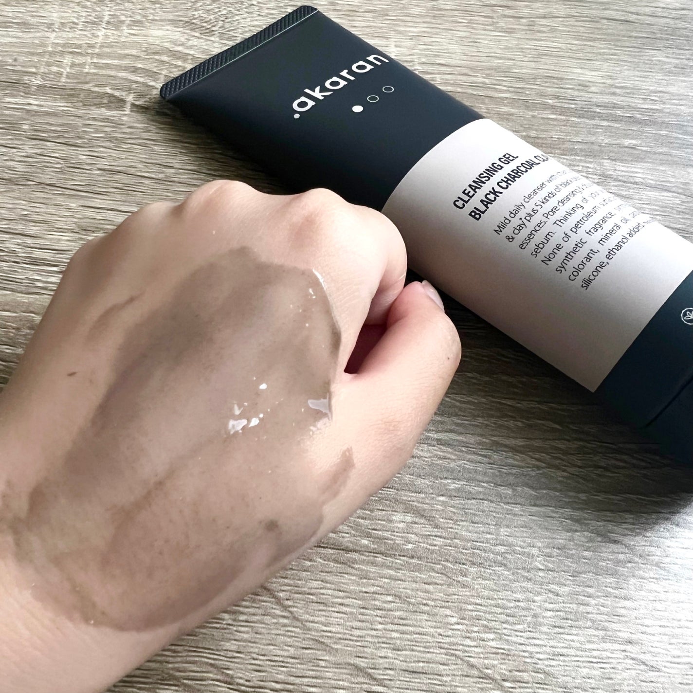 ブラックジェルクレンジング/.akaran/クレンジングジェルを使ったクチコミ(3枚目)