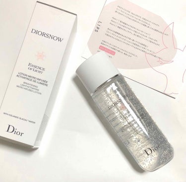 スノー ライト エッセンス ローション (薬用化粧水) (医薬部外品)/Dior/化粧水を使ったクチコミ（1枚目）