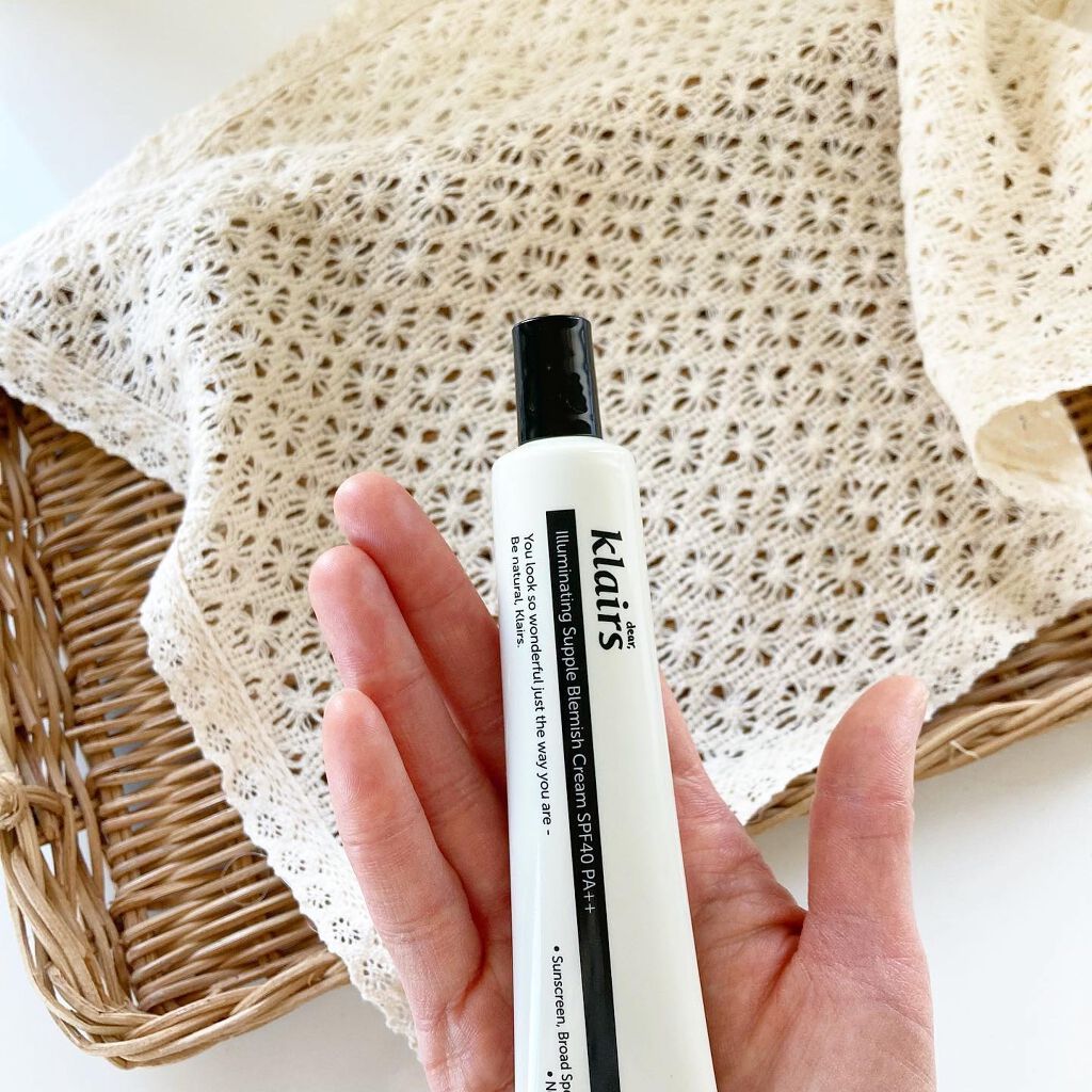 イルミネーティングサプルブレミッシュクリーム(40ml)/Klairs/化粧下地を使ったクチコミ（2枚目）