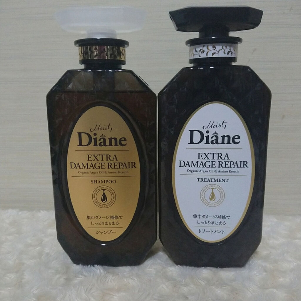 パーフェクトビューティ モイストダイアン エクストラダメージリペア シャンプー/トリートメント/ダイアン/市販シャンプーを使ったクチコミ（1枚目）